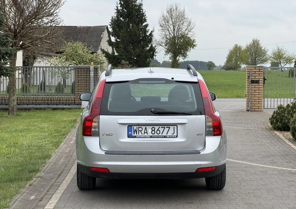 Volvo V50 cena 14900 przebieg: 210000, rok produkcji 2008 z Jastrowie małe 596